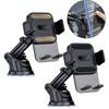 Adjustable Viewing Angle Car Phone Holder Driving Navigation ABS Material Perfect Flexibility Secure Phone Lock