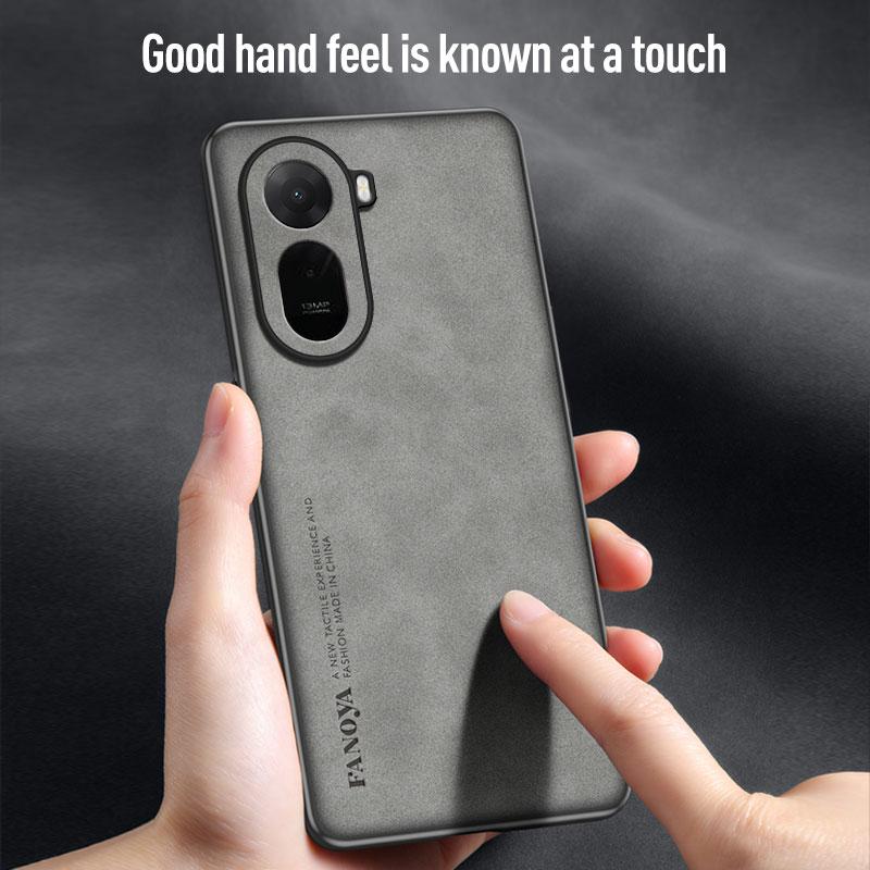 EUCAGR Case For Redmi A7 Pro Luxury Sheepskin PU Leather Back Protection Anti-drop Cover For Redmi A7Pro Protection Funda