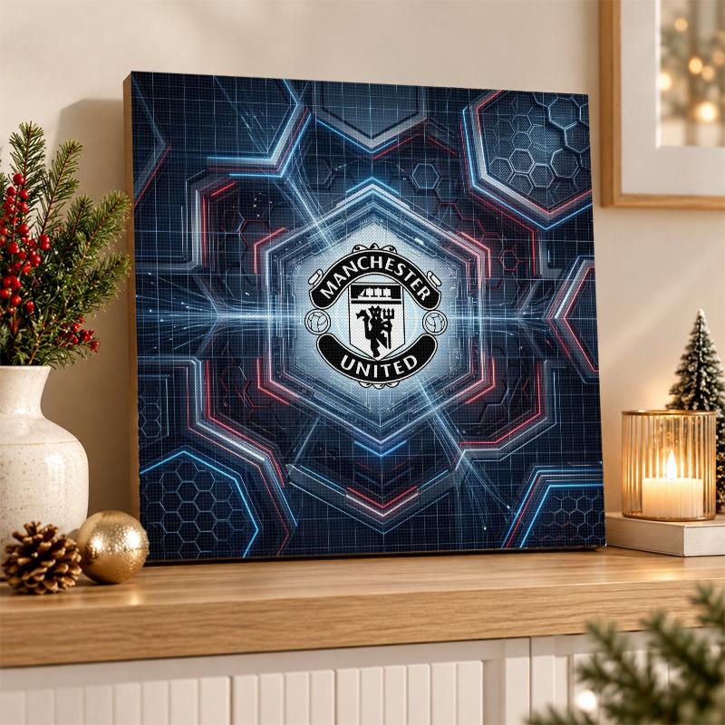 Manchester United Diamond Painting Kit 5D Full Drill DIY Diamond Mosaic Wall Art Home Decor