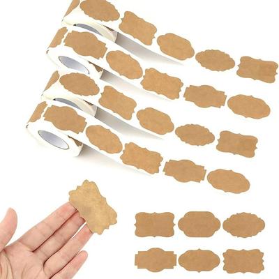 Self-adhesive Labels Spice Jars Stickers Kitchen Labels Special Decorations Vegetable Storage Stickers PTZ004