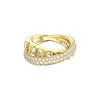Mode Trend Persönlichkeit Mix Cut Ring Damenringe Gold 5661057