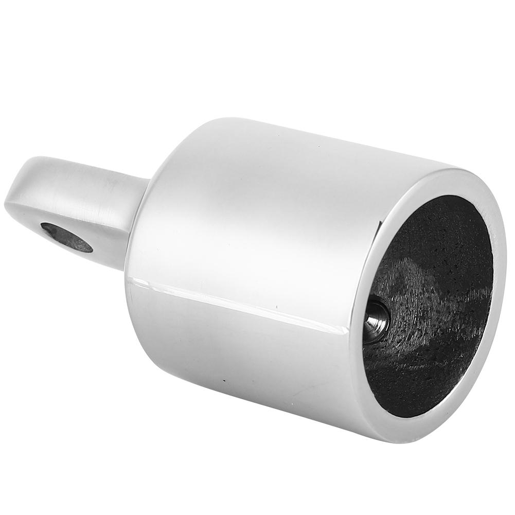 Stainless Steel Eye End for Boat Bimini Top Connecting Cap Screw  Fitting Hardware 7 8  1
