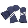 Golf Wood Headcover Cover Set Stripes Cue Headcovers Golf Club Head Covers for Driver