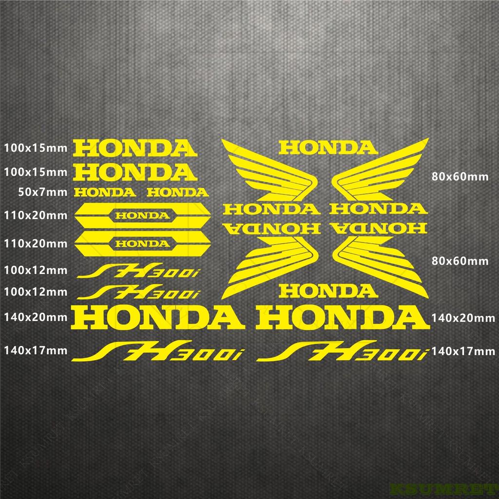 For Honda Motorcycle Stickers SH300I Logo Decal Waterproof