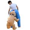 Déguisement Gonflable Animal Mordant les Fesses de Chien pour Fête d'Halloween Tenue Gonflable Festive pour Animal avec Fonctionnalité de Morsure aux Fesses