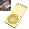 Flip Cover Compass Alloy Feng Shui Compass Collectible Geomancy Tool  Personal Carry