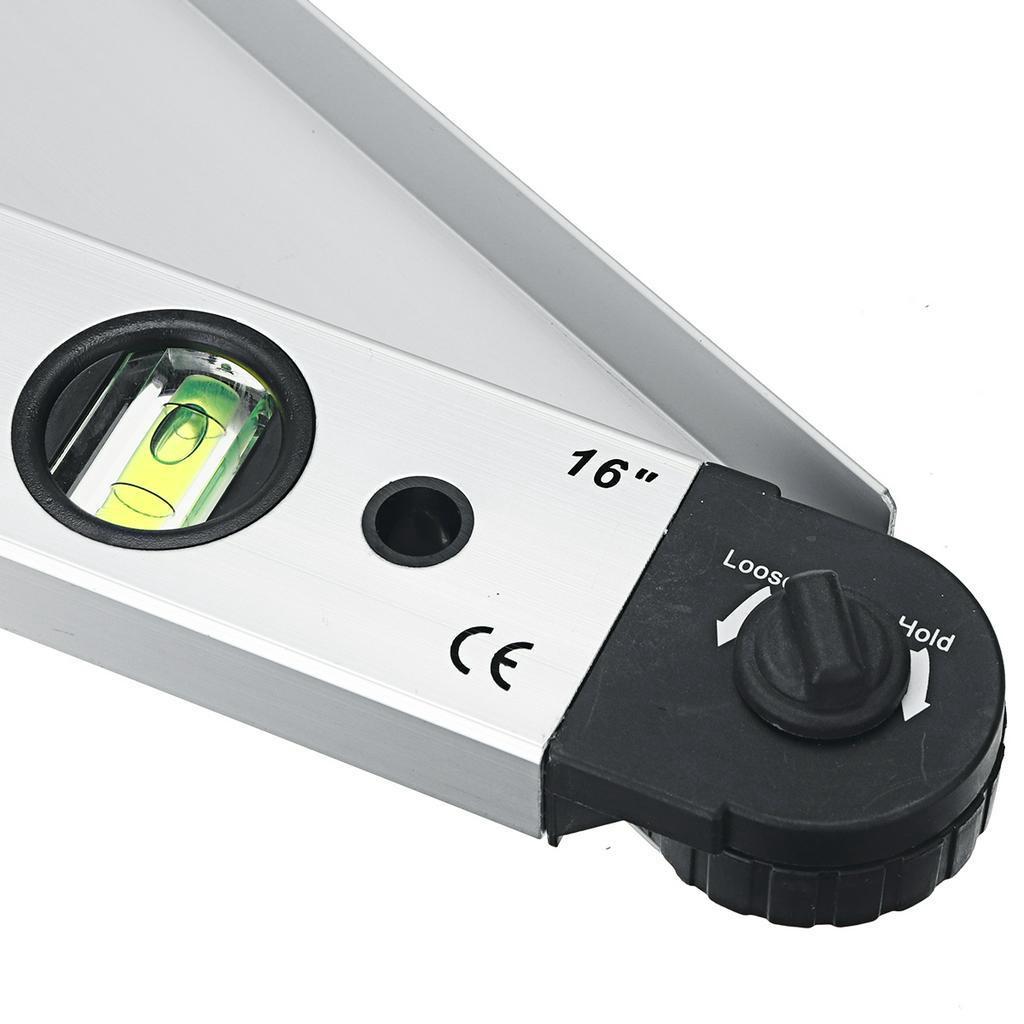 Electronic Protractor Angle Finder 250/400mm with LCD Display 0-225 Degree Digital Angle Level Meter Angle Finder Gauge