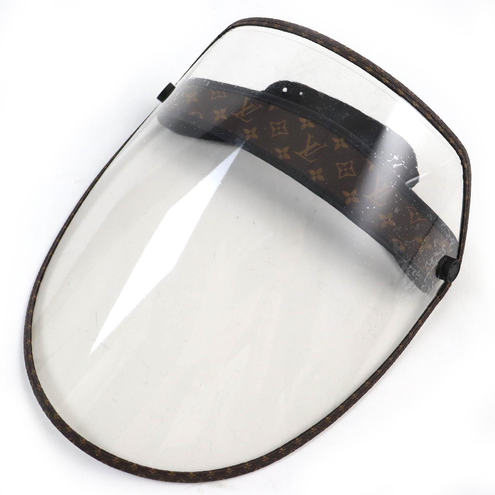 Excellent LOUIS VUITTON Other hats Bijou LV Shield Sun Visor Face Shield M76727 Used