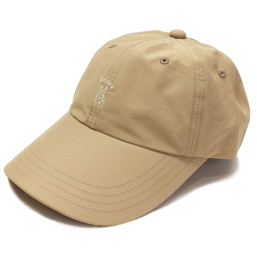 Basiquenti Light Cotton Nylon Hand Sign Navy Cap, Unisex,