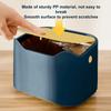Cat Litter Trash Can with Press Type Lid Multifunctional Cat Poop Garbage Container Bin for Home