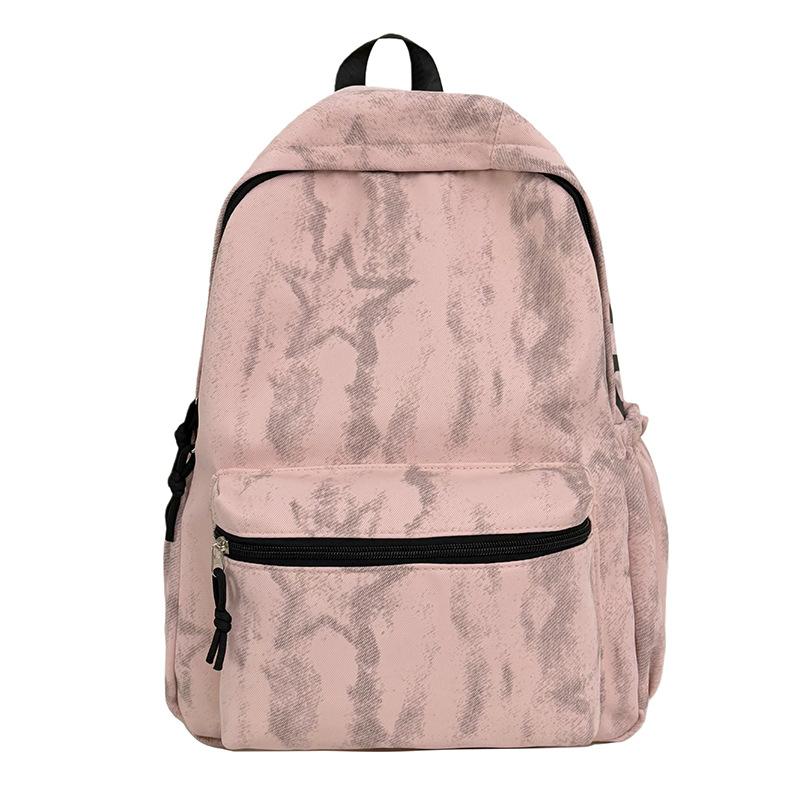 Schoolbag1011 new large-capacity backpack schoolbag, male and female junior high school students backpack, casual simple and lightweight college
