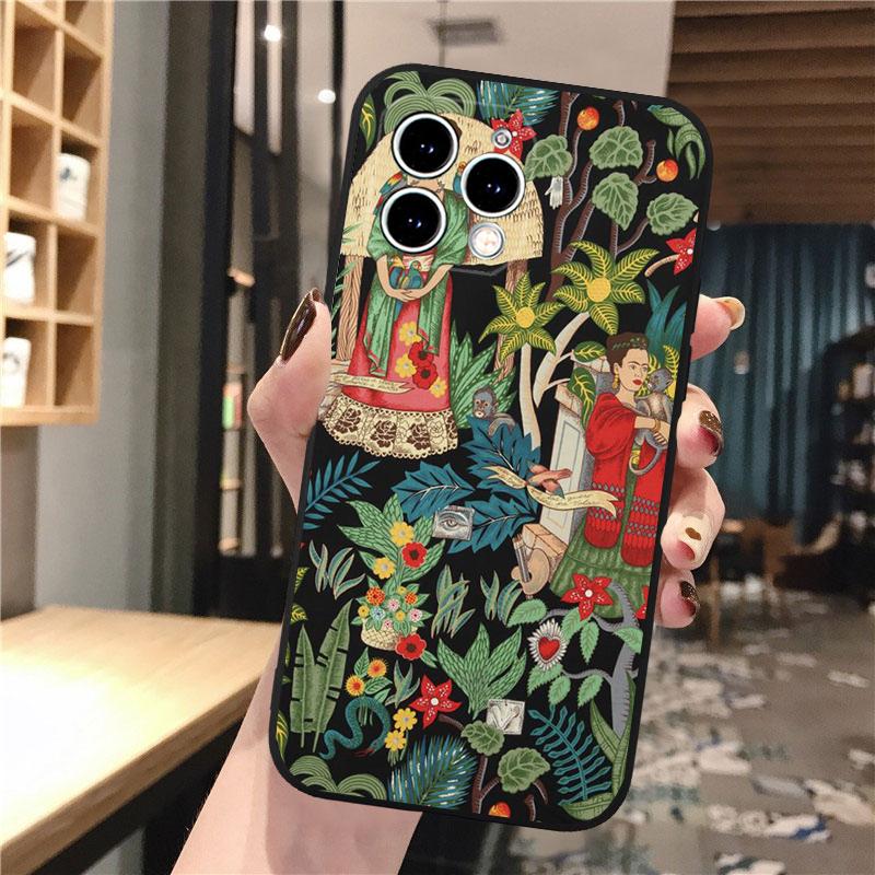 Frida-Kahlo Phone Case For iphone 17 Pro Max 17 Pro Air 16 15 14 13 Pro Max 15 16 Pro 15Plus