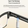 AI Smart Glasses with Metal Frame: 800W Camera, Video & Photo, Voice Recording, Translation, Music
