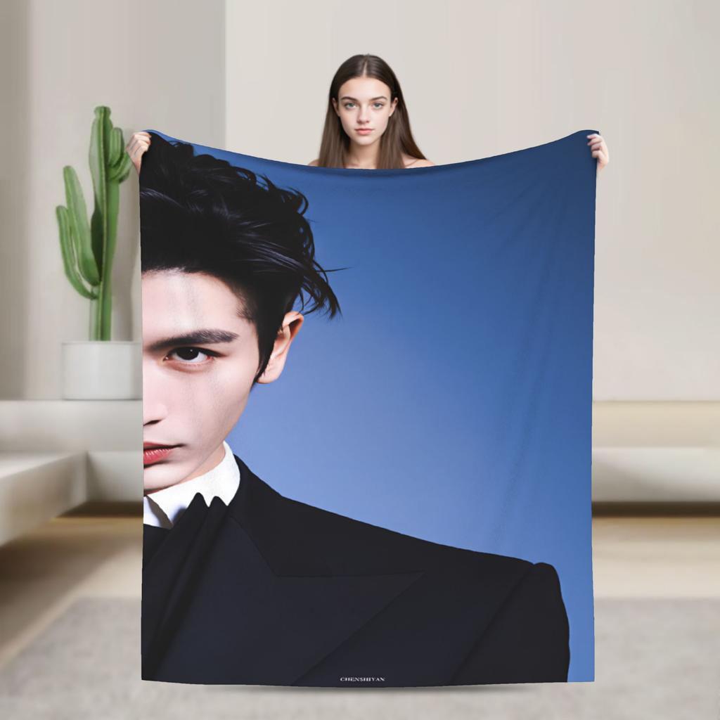 Zhang Linghe Blankets Quality Soft Bedding Throws Winter Airplane Travel Couch Chair Sofa Bed Funny Bedspread