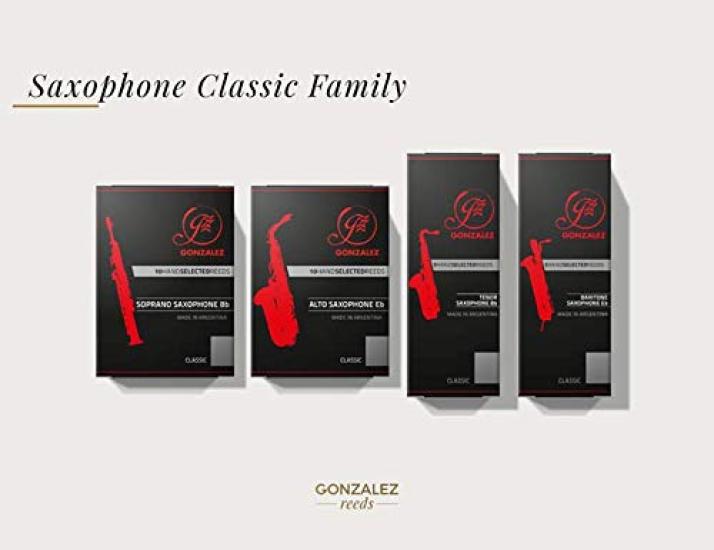 Gonzalez Reeds "Classic" Model Gonzalez Alto Saxophone Reed Classic Model (2-12)