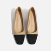 Color-matching High-heeled Shoes, Elegant Thick-heeled Women's Shoes, Square-toe Temperament Single Shoes