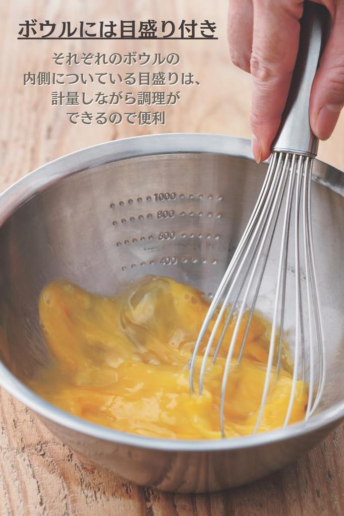 CHERRY TERRACE Allround Large Stainless No Graduations Made In Japan Bowls, (24cm), Steel, All-Purpose Cookware, Catch, Included,