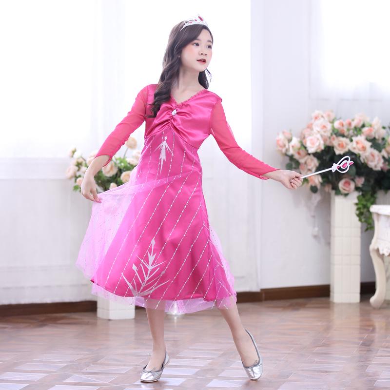 Frozen 2 Elsa & Anna Princess Dress - Hot Seller European & American Girls' Cosplay Skirt