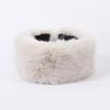Faux Fur Empty Hat Soft Headband Cover Fashion Travel Brimless Hat