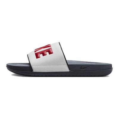 Offcourt Slide White Obsidian Unisex Sneakers Gym-Red BQ4639-104