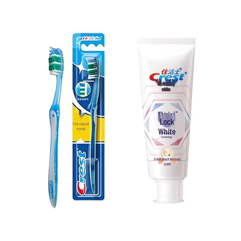 

Crest Soft Bristle Toothbrush & Whitening Toothpaste Set