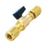 Corrosions Resistant Brass Water Connector Featuring Integrated Valves Switches For Quick Shutoff
