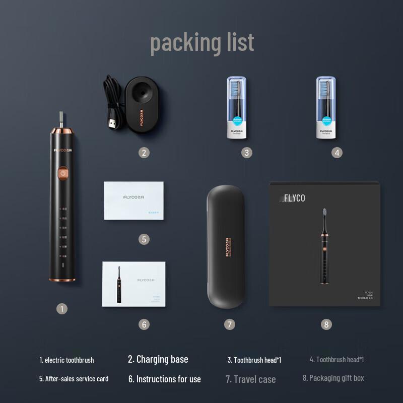 Flyco Smart Sonic Electric Toothbrush