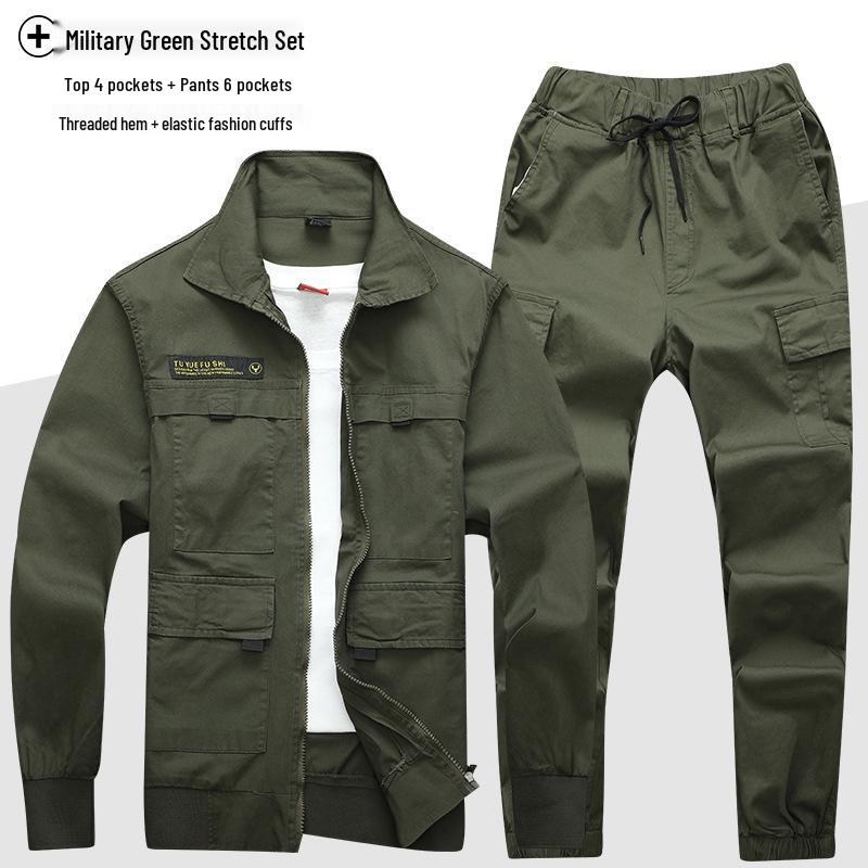 Camouflage Long Sleeve Workwear Suit for Welding & Auto Repair