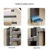 JINGRUIXIANG No-Drill Rotatable Towel Rack