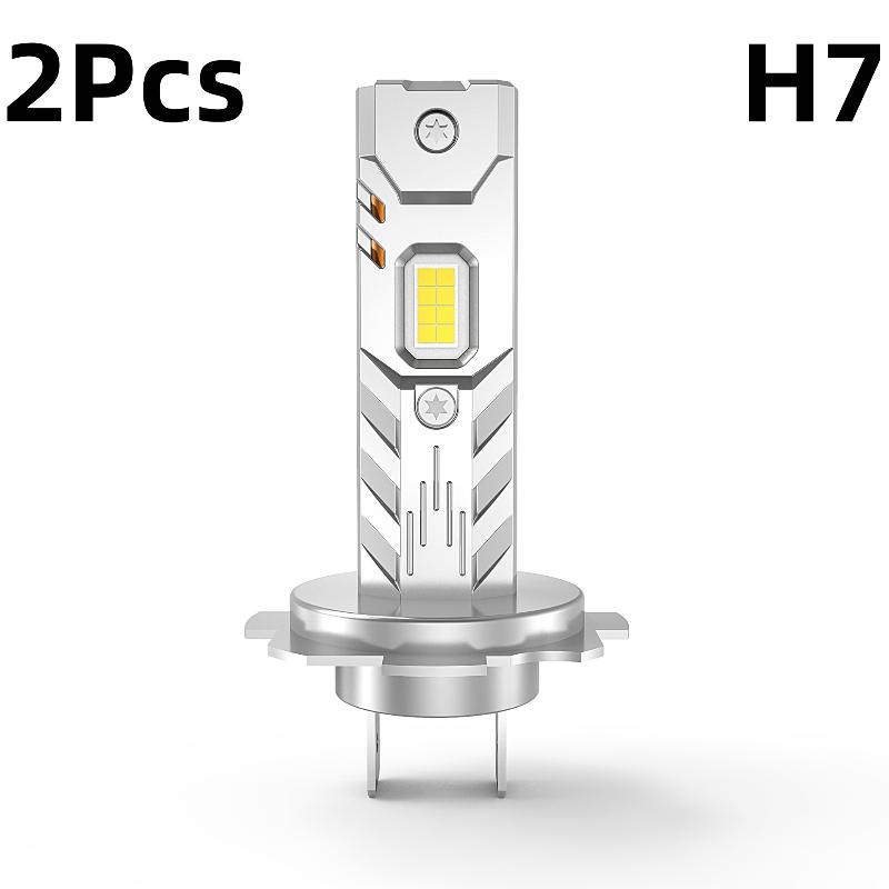 

2Pcs H7 H4 H1 Led Lights For Car Headlight Bulb Mini Wireless Auto Lamp +800% Bright Spotlights Automobile Headlamp