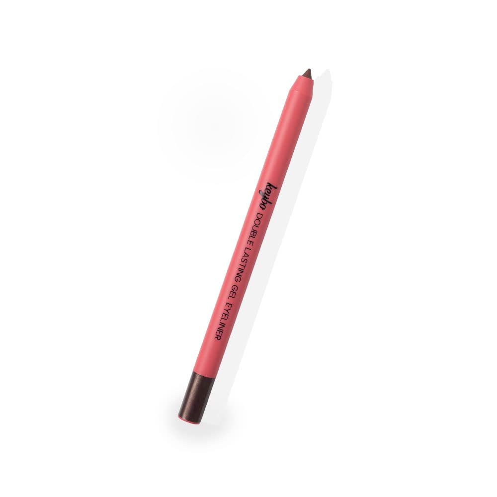 Eyeliner Pencil Keybo Double Lasting Gel Korea Brown Long-lasting Liner (03. Sugar Brown)