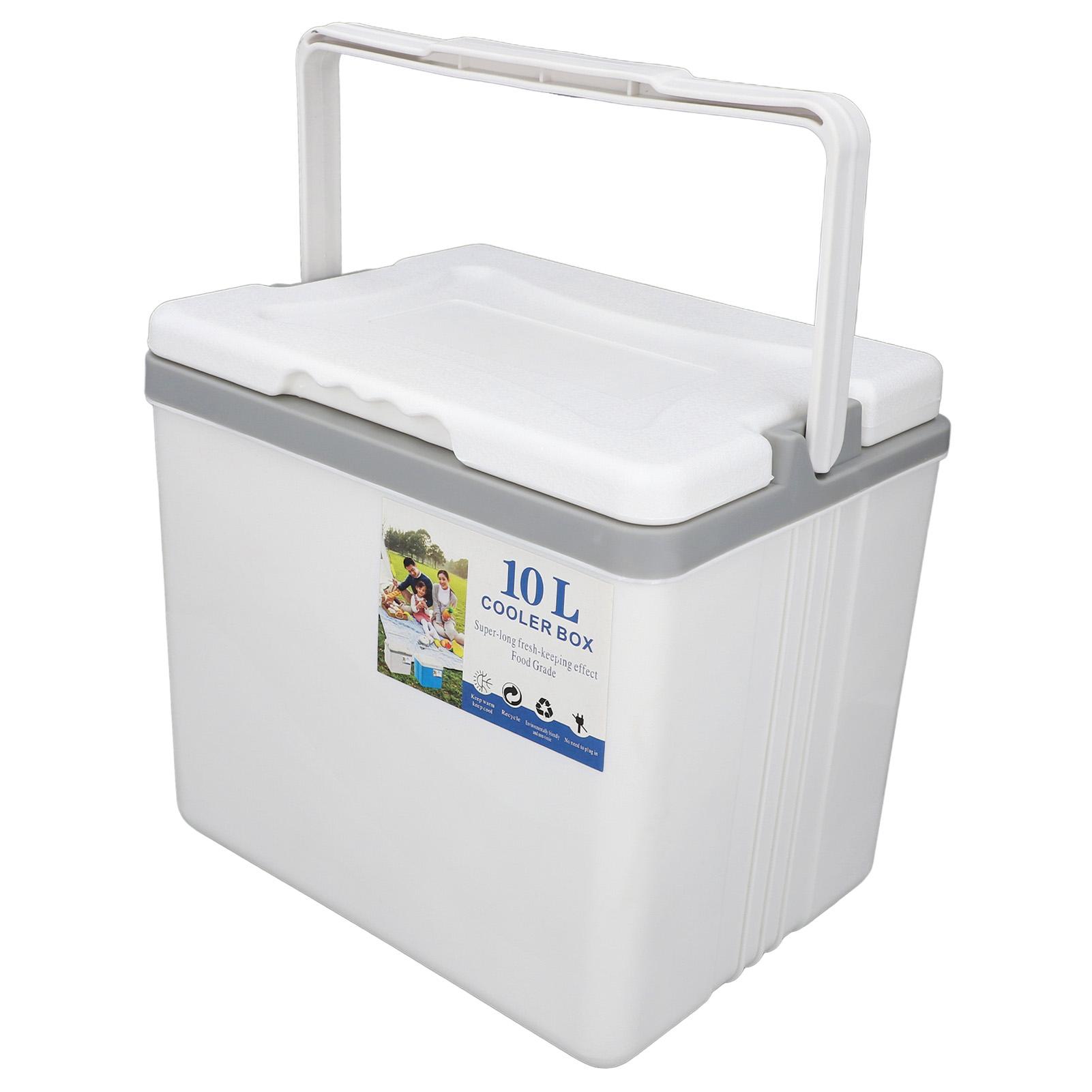 Cooler Box 10L   Highly Efficient with Handle Insulated Cooler for Camping Picnic Fishing Commercial Use