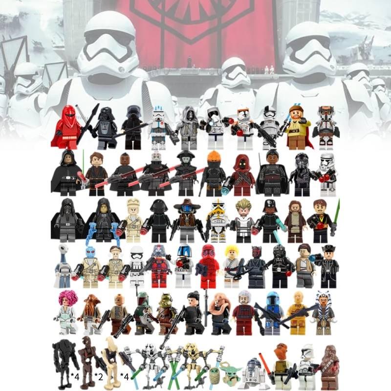 Complete Moc Building Blocks Figures Set With High Quality Abs Plastic Material For Creative Play And Collecting