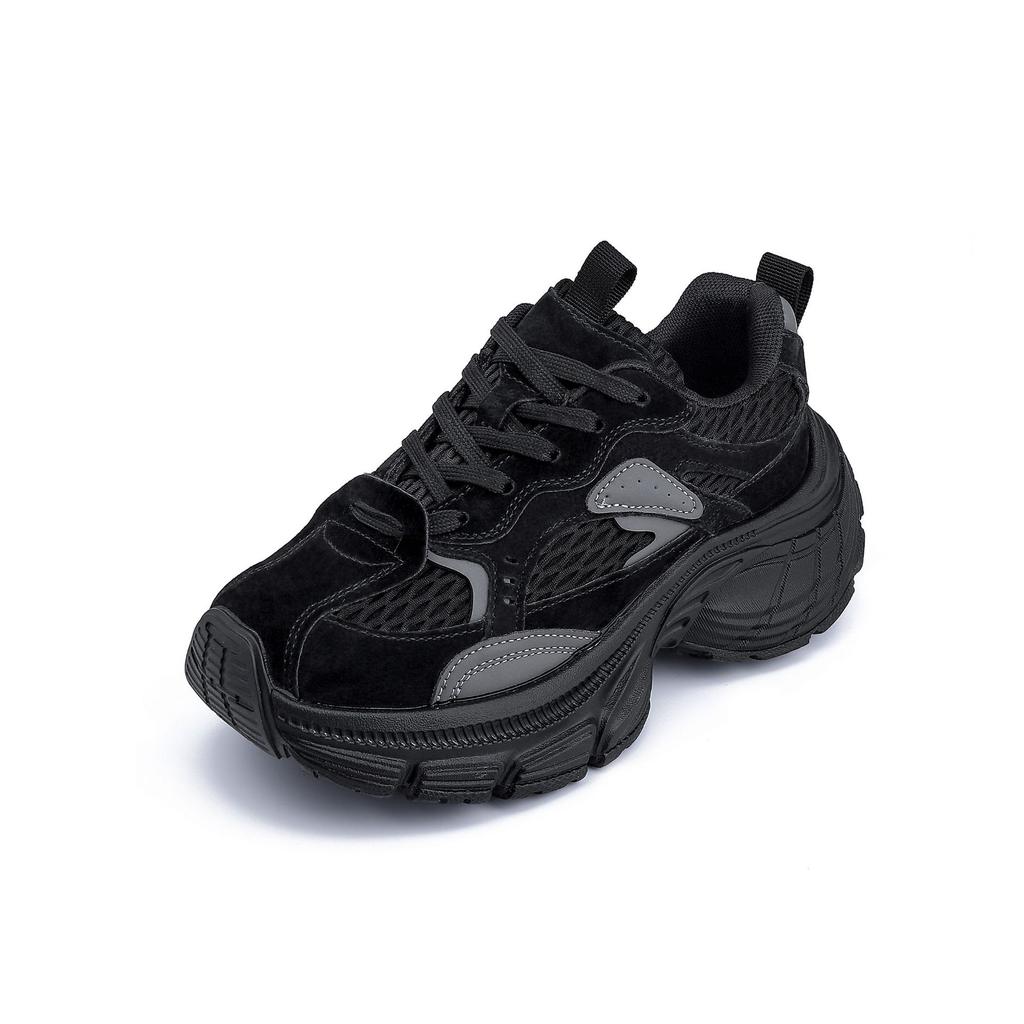 Grape Mom's New Retro Dad Shoes for Women, Small Thick-soled Heightening Women's Shoes, Niche Sports Shoes for Women