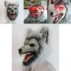 Lighted Wolf Head Mask With Claws For Halloween Costume And Cosplay