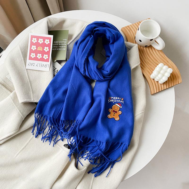 Quattro stagioni disponibili Nuovo versatile cappotto da donna in finto cashmere sciarpa calda media sciarpa scialle