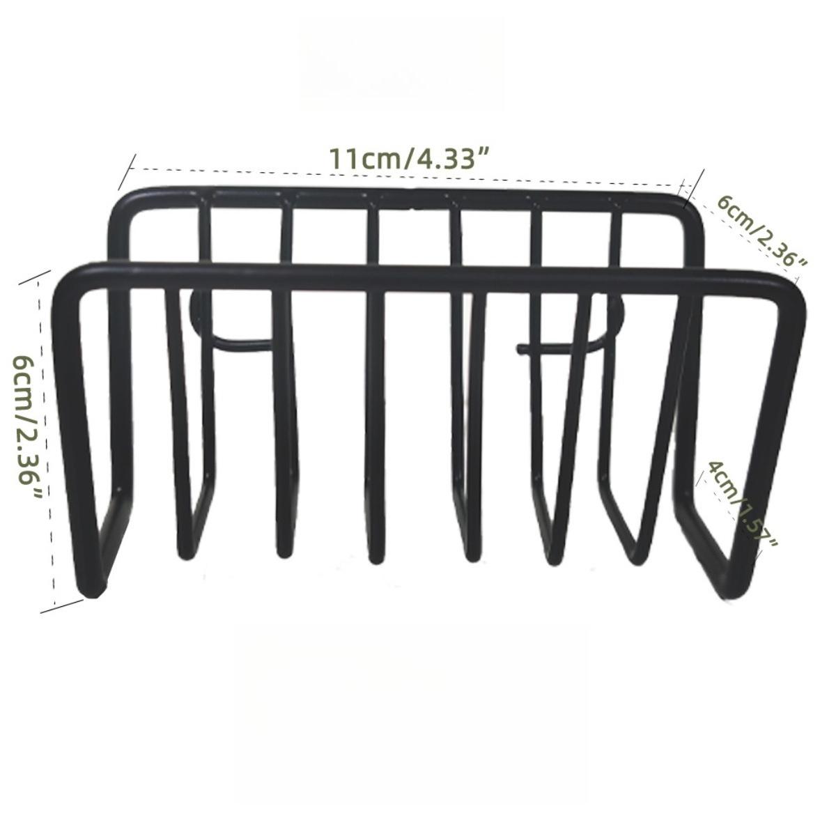 

Suitable for metal ball kitchen organizer, kitchen accessory organizer, 1 metal sponge rack with suction cup, sink drainage stor