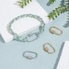 PH PandaHall 2 Colors 4pcs Oval Screw Lock Charms 18K Gold Plated Carabiner Lock Clip Micro Pave Cubic Screw Necklace Link Connector Golden Snap