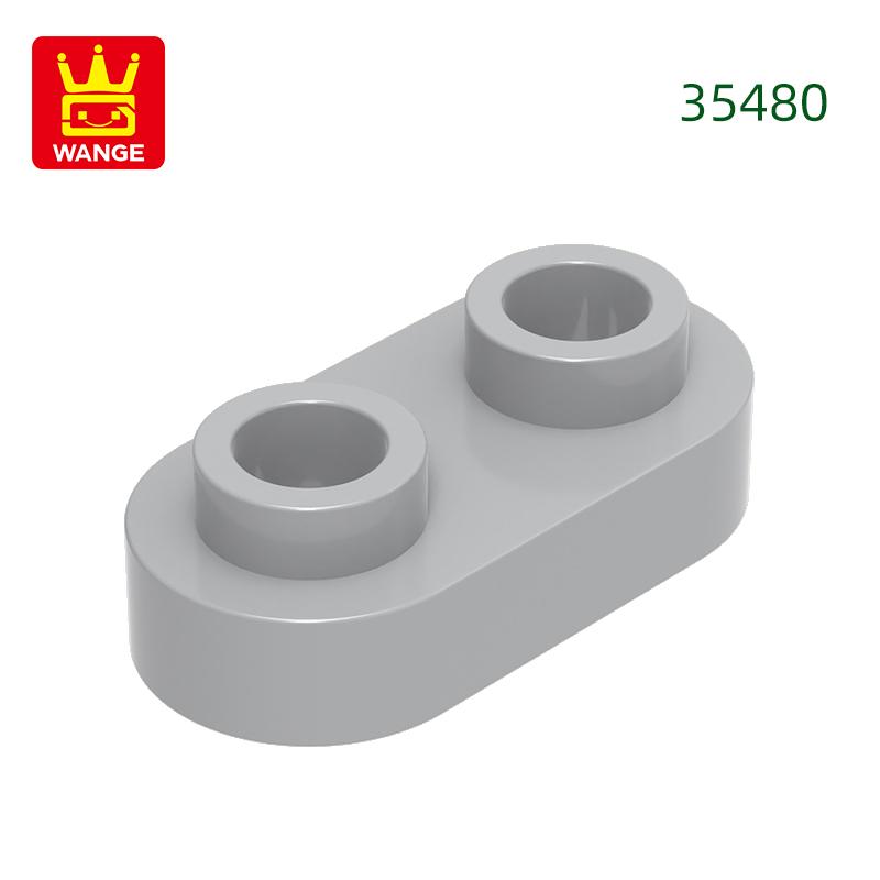 

370Pcs / lot 35480 Round 1x 2 Open Stud Short Circle Including 2 holes Block My Own Creation Color Add-Ons Fitting Including Brick DO-IT-YOURSELF about 370pcs