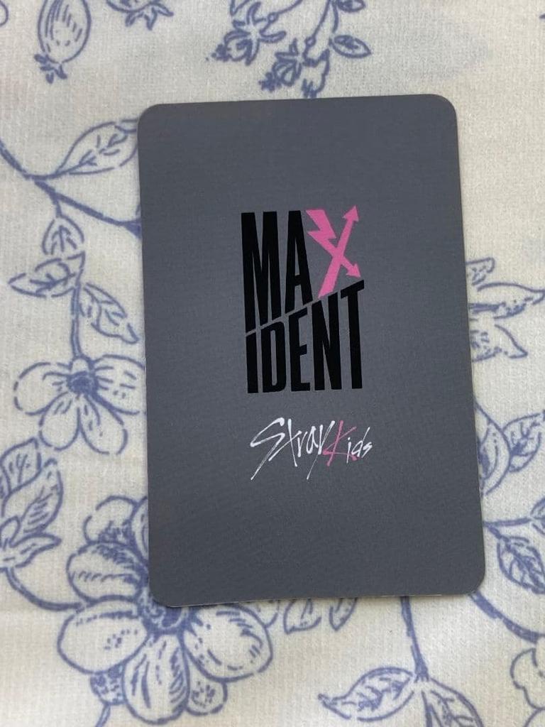 [USED] StrayKids MAXIDENT 4th Edition Stray Kids Sanok Trading Card