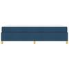 Bed Frame with Mattress Blue 80 x 200 cm Fabric