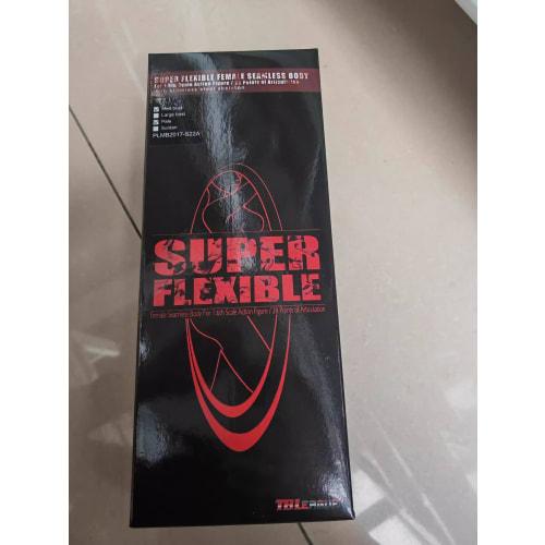 TOYBARJAPAN 1/6 Scale Action Figure Body, TBLeague PLMB2017-S22A, Bodybuilder Type, Ultra-Flexible Seamless Female Body, Pale Series, Medium Bust, Whi