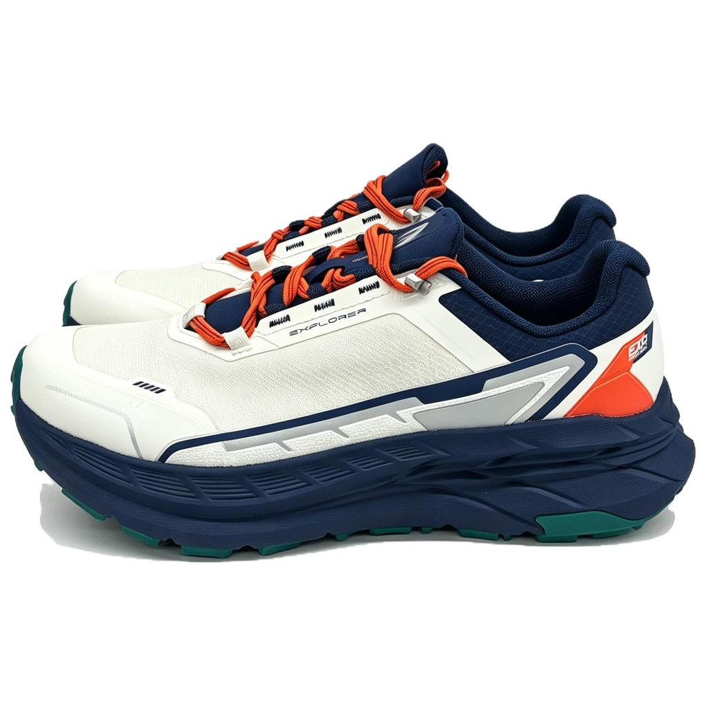 Men's Sneakers Anta Cushioning Abrasion-Resistant Slip-Resistant Low-top Running Shoes Men's Ivory