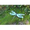 Metal Dragonfly Wall Decoration Garden Fence Outdoor Wall Art for Ideal Gift Outdoor Wall Decoration Suitable for Yard P