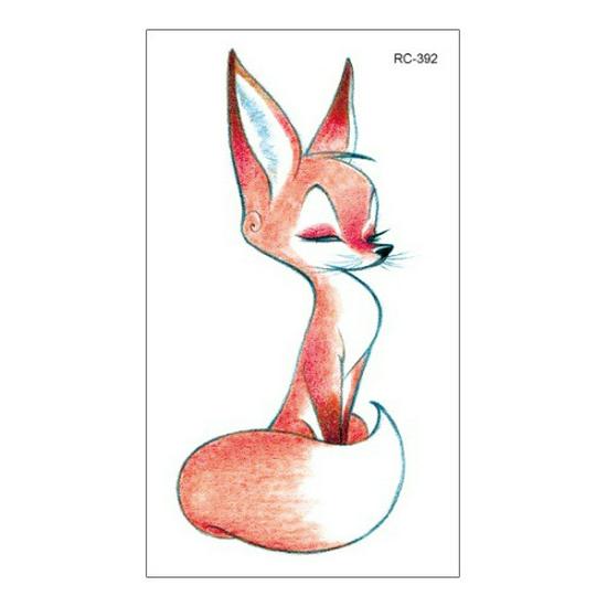 Waterproof Long-lasting Cute Peacock Feather Temporary Tattoo Stickers for Women