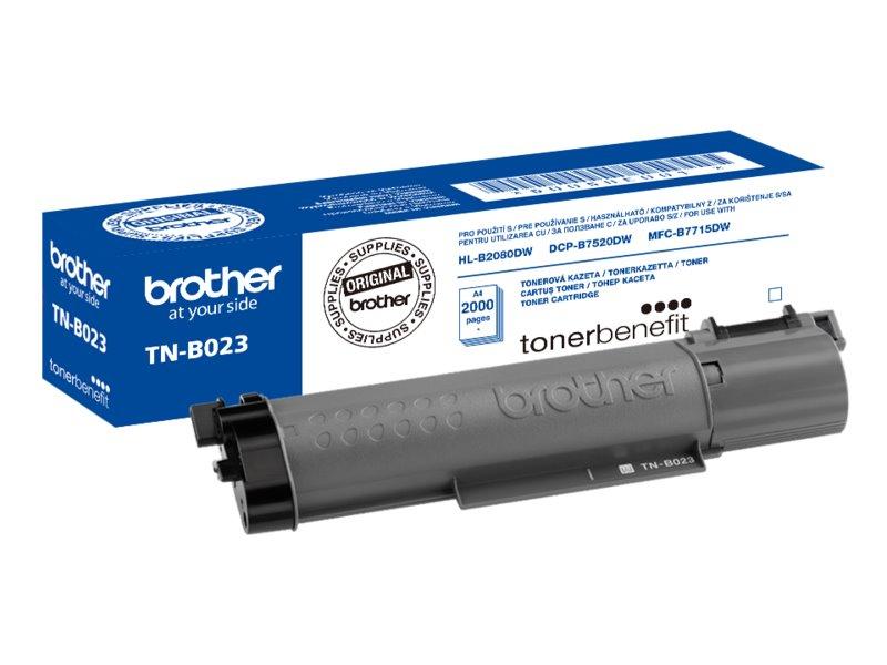 Brother TNB023 - ern - originln - kazeta s barvivem - pro Brother DCP-B7520DW, MFC-B7710DN, MFC-B7715DW