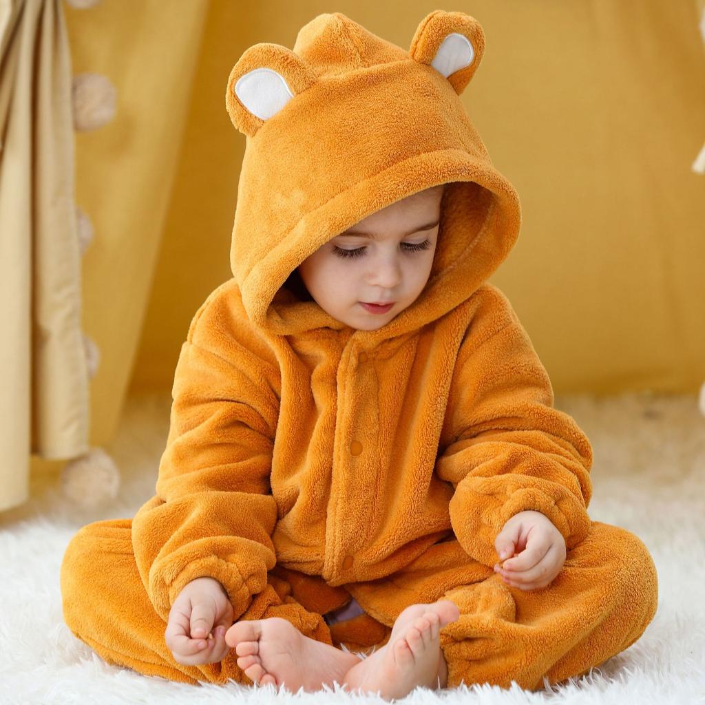0 1 2 3 4Years Kigurumi Pajamas for Toddler Baby Clothes Children Outfits Infant Dinosaur Unicorn Tiger Leopard Cosplay Costumes