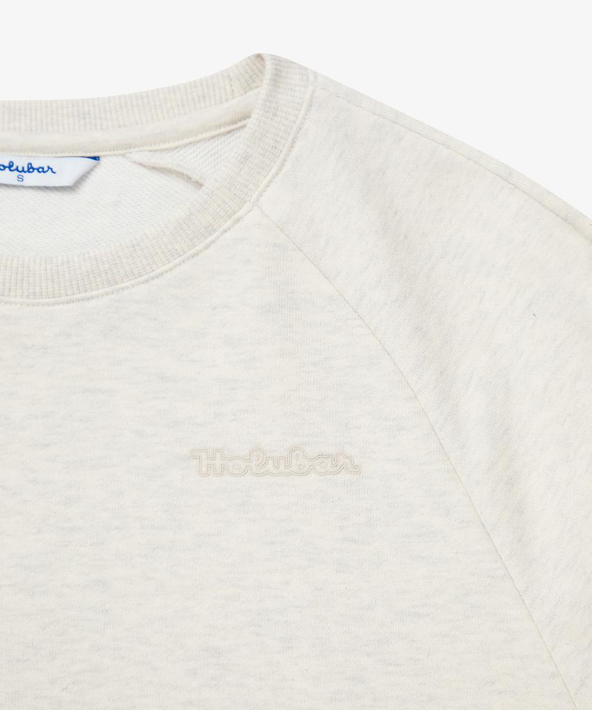 Holluba Basic Logo Sweatshirt W Oatmeal