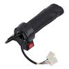 3 Speed Electric Bicycle Throttle Grip for E Bike Waterproof and Wear Resistant