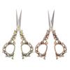 Sewing Embroidery Scissors Vintage European Design Shear for Fabric Weaving Cross Stitching Paper Cu